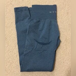 NVGTN Heathered Navy High-Waist Leggings